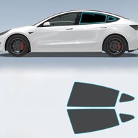 Pre-Cut Car Window Privacy Tint Film For Tesla Model 3 2020-2023 Auto solar UV Protector films for Tesla Model 3 Highland 2024