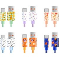 3.3 ft./6.6 ft./10 ft USB-C Cable Fast Charging USB Type-C Cable - High Speed Data Sync - Durable Flex Cord for Multiple Devices