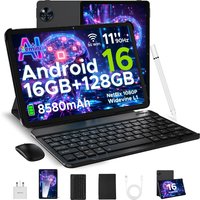 DOOGEE U11 Pro Android 16 Tablet 11 Inch HD IPS 90Hz Display, T7200 Octa-Core 30GB 256GB 8580mAh Battery 13MP+5MP, Widevine L1