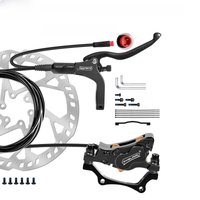 AliExpress NONE DYISLAND 4Piston E-bike Hydraulic Disc Brake Right Rear Single Set or Left Front Single Set With 180mm 2.3mm Rotor
