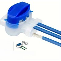 20pcs Waterproof Cable Wire Connectors For Garden Auto Lawn Mower 3 Pore Terminal Blocks Robotic Lawnmower Connectors