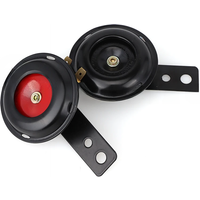 AliExpress 1 pcs Universal Motorcycle Electric Horn 12V 24V 48V 60V Waterproof Round Loud Horn Speakers for Scooter Moped Dirt Bike ATV