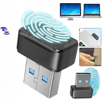 USB Fingerprint Key Reader For Windows 10/11 Hello Security Key Biometric Scanner PC Fingerprint Sensor Module Password Free