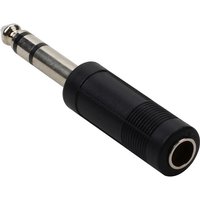 1/2/5/10pcs Stereo/Mono 6.35mmFemale to 6.35mm male Female TS 1/4-Inch to Male TRS 1/4-Inch Adapter