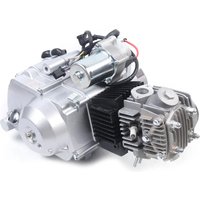 AliExpress NONE 4 Stroke Semi Auto Engine Motor Kit 125CC Single-cylinder Air-cooled Motor 4 Speed with Reverse For ATV Quad Bike Go Kart Engine