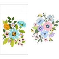 New Flowers Clear Stamps Metal Cutting Dies Press Plates for DIY Scrapbooking Album Make Paper Card Embossing Craft Die Cut