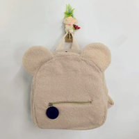Personalized Embroidered Teddy Bear Backpack Custom Name Portable Children Travel Shopping Bag Rucksack Women's Shoulder Bag
