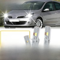 2/4Pcs 30000LM 6000K Super Bright LED Headlight H7 Canbus Car LED Light Bulb Upgrade CHip Fit For Renault Clio 3 2005-2014