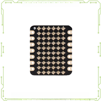 1010 RGB WS2812B MATRIX Extension Board for Seeed Studio XIAO Series Dev Boards 6x10 60 LEDs onboard, Compatible adafruit QT Py