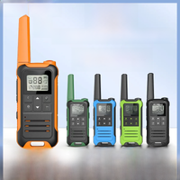 2pcs Baofeng F22 Mini Walkie Talkie Long Range Waterproof Type-c Charger PMR 446 FRS Portable Two-way Radios For Camping
