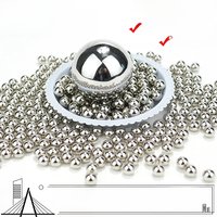 1pcs GCR15 High Precision Ball Solid Stainless Steel Balls Bearing Steel Ball 50/51/52/53/54/55/57/58/59/60/61/62/63/65/69/70mm