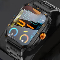 3ATM Waterproof Military Smart Watch Men's Outdoor Sports Fitness Tracker 24 Hour Health Monitor Men's Smartwatch 430mAh