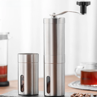 Manual Coffee Mill Grinder Hand Steel Ceramics Core Spice Espresso Coarse Cereals Grinding Cafe Burr Ceramic Corn Machine