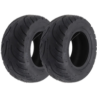 AliExpress NONE Black Rubber 13x5.00-6 Inch Rubber Tread Tire for Folding Bike Scooters Quad Dirt Bike Wheels Motorcycle Accessories