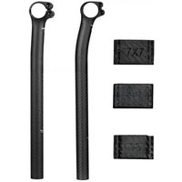 AliExpress NONE Elitaone Carbon Seat Post Setback 5/20mm MTB/Road Bike Seatpost Compatible with 7x9mm Carbon Fiber Half Shells Lightweight 150g