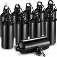 AliExpress NONE 500/750mL Aluminum Outdoor Bike Sports Water Bottle Drinking Kettle Drinking Cup Leakproof Water Jug for Travel Running Camping