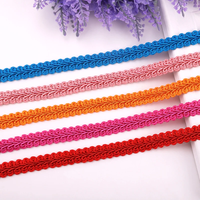 2 yards Braided Color Polyester Lace Clothing Home DIY textile Craft Sewing Accessories Ribbon lace