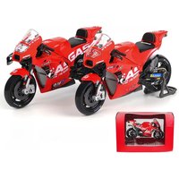 Maisto 1:18 2023 GASGAS Tech3 37#Augusto Fernandez 44#Pol Espargaro Moto GP casting alloy motorcycle Model collection gift toy