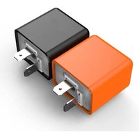 1pc 12V 2 Pin LED Flasher Frequency Relay Turn Signal Indicator Motorcycle Motorbike Fix Motorcycle Flasher Multiple Protection