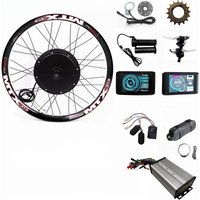 AliExpress NIBEDU NBpower 72V 3000W 135mm Dropout Electric Bike Brushless Hub Motor Wheel Kit Elike Conversion Kit with Sine Wave Controller
