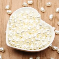 Irregular Beige Acrylic Charms Pearl Beads Imitation Pearls Loose Beads For Jewelry Making Diy Bracelet Necklace