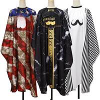 New Hair Cutting Cape Pro Salon Hairdressing Cloth Gown Barber Waterproof Hairdresser Apron Haircut Coat