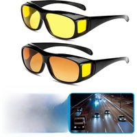AliExpress Car Night Vision Driving Glasses Anti-Glare Motorcycle Bicycle Driver Goggles UV Protection Sunglasses Eyewear Car Accessries