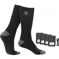 AliExpress COZOK Electric Heating Socks Stretchable Three-speed Temperature Control Winter Warm Ski Socks Outdoor Sports Camping Bike Motorcycle