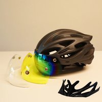 AliExpress NAPLUD Cycling Helmet Light Road Mtb Mountain Bike Bicycle Led Helmet 54-62cm for Men Women Visored Bicycle Helmet Casco Accesorios