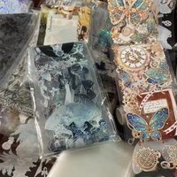 5.29 Stock Clear - 1 Loop Flower Girl Washi Shiny PET Tape