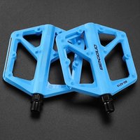 AliExpress APWIKOGER 2pcs Nylon Bicycle Pedals with Reflector Double DU Bearing Road Bike Flat Pedal Ultralight Anti-slip Pedals Bicycle Accessories
