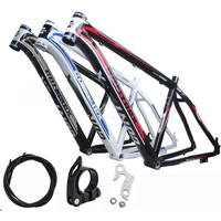 AliExpress NONE 26in 29 in Mountain Bike frame Aluminum alloy bike frame Disc brake frame with tail hook bicycle frame mtb frame