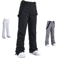 Women Winter Pant High Quality Men Thick Warm Skiing Pants Windproof Waterproof Suspender Trouser Snow Snowboard Plus Size Pants