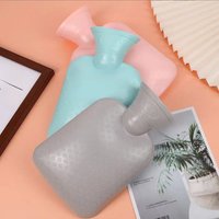 Thickened explosion-proof hot water bag hand warmer hot compress stomach warmer foot warmer imitation rabbit velvet water warmer