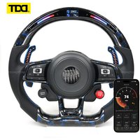 TDD Galaxy Pro II LED Steeing Wheel for Volkswagen Golf 7 MK7.5 GTI Golf R Scirocco Arteon with LED Magnetic Paddle Shifter