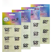 AliExpress YBN 6 Pair Bike Chain Quick Link Mountain Cyclingl Bicycle Chain Missing Quick Connector Connecting Master for 8 9 10 11 12speed