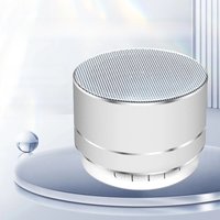 2025 Portable A10 Wireless Bluetooth Mini Speaker Small Steel Cannon Subwoofer Colorful Mini Gift Card Bluetooth Speaker