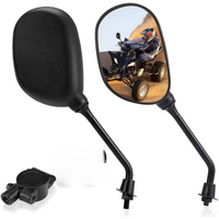 AliExpress NONE Motorcycle rearview mirror 8mm M8 electric vehicle reversing mirro Scooter Electrical Motor E-Bike Back Side Convex mirrors