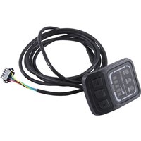 AliExpress NONE Electric Bicycle Display G20 LCD Display Control 24V 36V 48V Speed Meter Speedometer Wired SM Connector