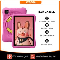 OSCAL PAD 60 Kids Tablet 10.1inch 4GB RAM 128 ROM 800*1280 Android 15 for Learning Education Games Tablets Children's Gifts