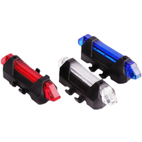 AliExpress NONE USB Rechargeable Waterproof Mountain Bike Lamp Warning Cycling Taillight Bike LED Headlight Tail Light For Electric Scooter