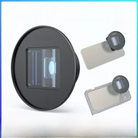 SmallRig 1.33x Anamorphic Lens for Mobile Phone (T-mount) for iPhone 16/15/14/13 for Samsung S21/ S22 Series for Xiaomi 13 -4590