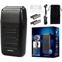 Kemei recarregável sem fio barbeador para homens lâmina dupla alternativa barba navalha cuidados com o rosto multifuncional forte aparador KM-1102 Kemei recarregável sem fio barbeador para homens lâmina dupla alternativa barba navalha cuidados com o rosto multifuncional forte aparador KM-1102
