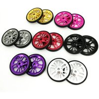 AliExpress New Litepro Folding Bike For Brompton Easywheel Aluminum Alloy Bearing Easy Wheel Rear Rack Flat Rubber Wheels