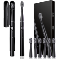 Powerful Ultrasonic Sonic Electric Toothbrush USB Rechargeable 3 Clean Modes IPX7 Waterproof Teeth Whitening with Travel Case