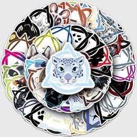 AliExpress GOGOTU 10/30/50PCS Cool Therian Animal Cartoon Sticker Decals Toys DIY Suitcase Skateboard Phone Luggage Bike Stickers Gift