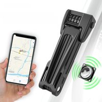 AliExpress ETOOK Bicycle Lock High Secutiry Folding Bike Lock with Bracket for AirTag Anti Theft Combination Lock for E-bike Scooter