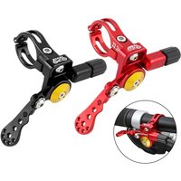 AliExpress MUQZI MTB Bike Dropper Seatpost Remote Lever Adjustable Telescopic Controller With Smooth Action For 22.2/24mm Handlebar Clamp