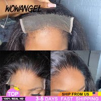 Invisible HD Lace Frontal Closure 5x5 Lace Closure Only Pre-plucked Body Wave Remy Human Hair Melt Skins HD Lace For Black Women