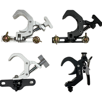 Heavy Duty Mounting Clamp LED Moving Head Lighting Clamp Folding Bracket Aluminum Truss Hanging Hook for Stage Lighting System